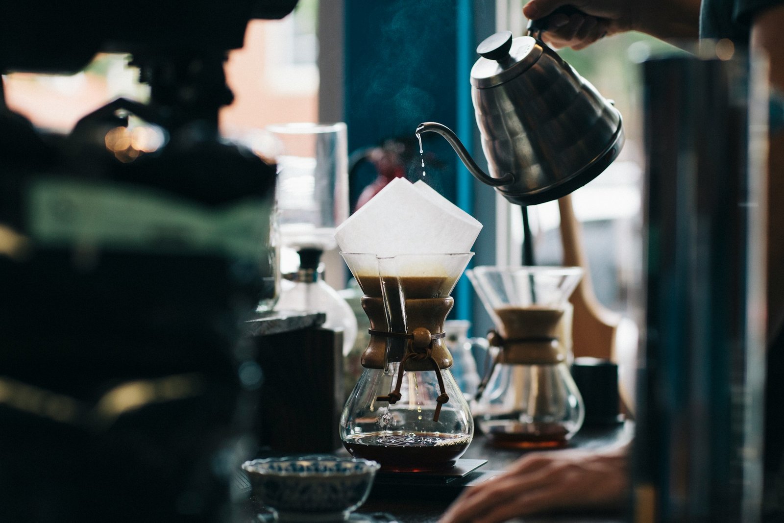 pour over coffee