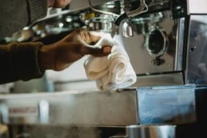 espresso machine cleaning